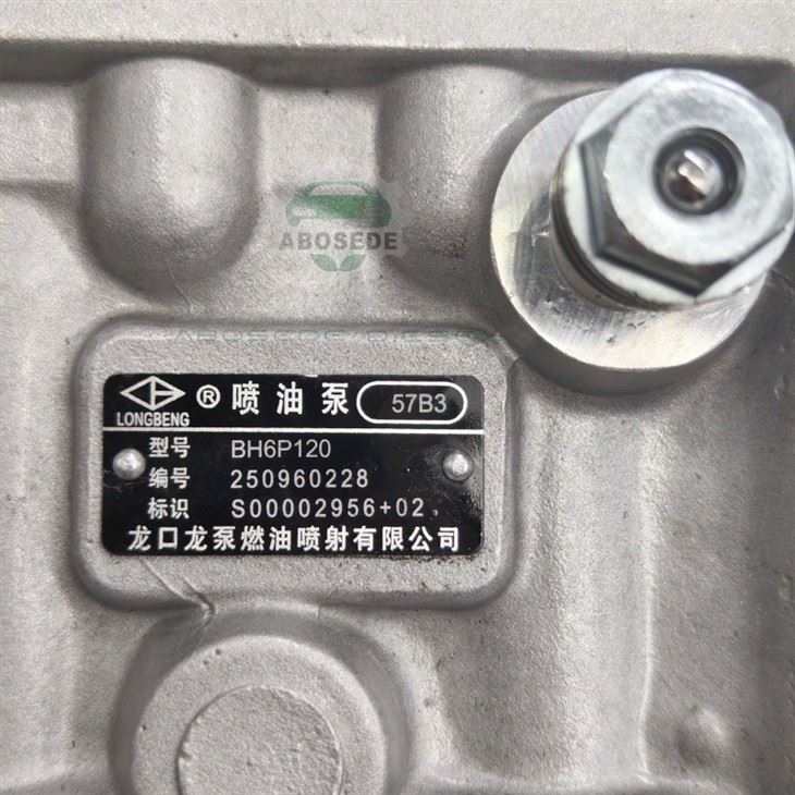 BH6P120/57B3 Inline Fuel Injection Pump | High-Efficiency Feed Solution For Tier 4 & Common Rail Diesel Engines high quality